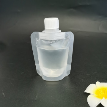 Liquid Facial Cream Cosmetic Spout Pouch