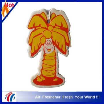 2015 hot selling 2mm thickness paper car air freshener