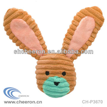 Long ears plush rabbit head toy
