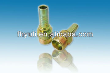 Hydraulic hose crimping fittings