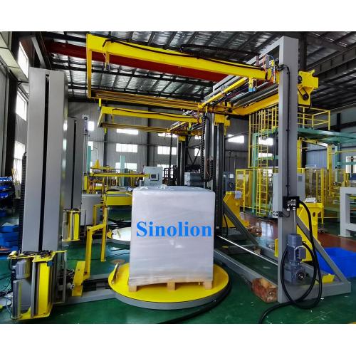 5 surfaces pallet packaging machine