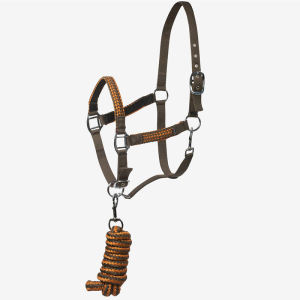 Amazon Hot Sale Horse Halter With Lead Rope