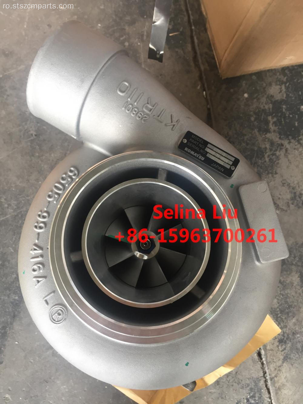 KOMATSU SAA6D140 Turbocompresor motor 6505-71-5020