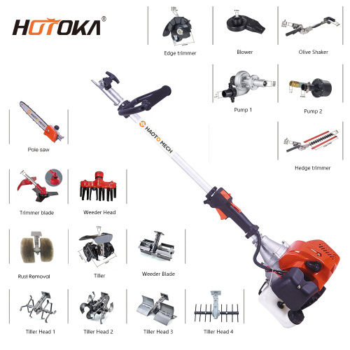 Multi function hedge trimmer brush cutter