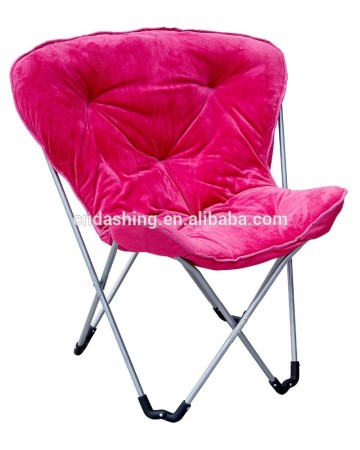 Promotional folding padded butterfly chair