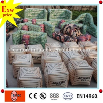 Customized cheap inflatable paintball arena,millennium field paintball bunker,inflatable paintball bunkers for sale