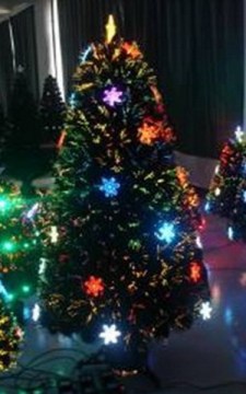 optical fiber Christmas tree