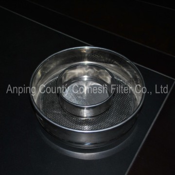 Food Grade Stainless Steel Flour Testing Sieve
