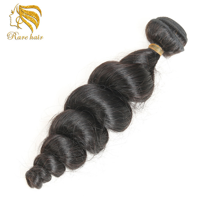 Ali express Luxurious Brazilian Loose Weave Hair Extensions, Customize Logo Own Name Brand Personal Label Hair In Pack