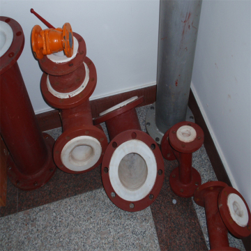 Non-stick ptfe ptfe rod lined pipes