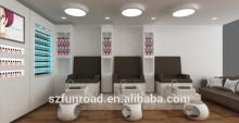 Customized nail bar kiosk,nail bar kiosk for manicure for mall