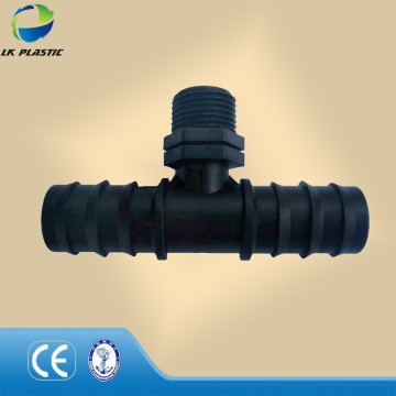 16 drip irrigation male barb tee