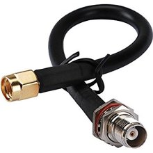 SMA Male to TNC Female Bulkhead Cable Assembly RG58