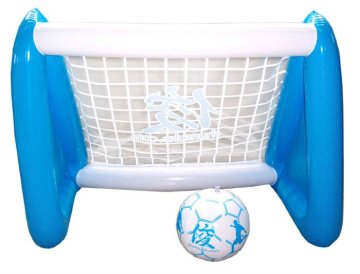 inflatable pvc goal posts with football