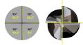 Variable Pitch-Helix Corner Radius Square Endmills