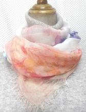 Modal and Silk Spray Painted Shawl