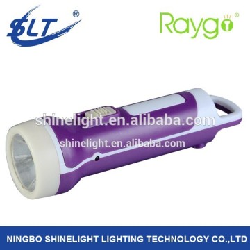 rechargeable cool led flashlights torches 0.5W