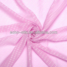 silk rayon dot fabric in solid