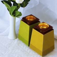 Leather Mubharak Oud Incense Burner