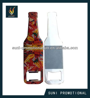 Beer bottle opener with magnet for beer using