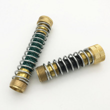 3/4 Inch Garden Hose Extension Adapter with Kink Protector and Coil Spring