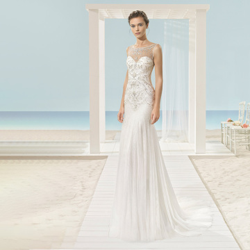 Backless lace wedding dresses wedding sequins beaded dresses wedding dresses 2017