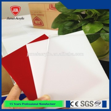 White sanitary acrylic sheets