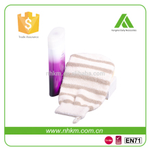 Soft Stripe Bath Scrub Glove