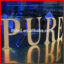 popular outdoor using advertising led letter sign, led light letter