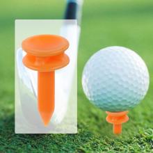 100pcs Portable Mini Golf Tees Plastic 25mm Length Golf Nail Limit Pin Outdoor Golf Training Aids for Golfer Essential Accessory