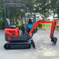 Nuoman 1.3ton 1.8 toneladas de mini excavador de granja