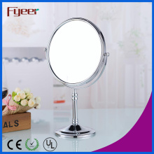 Fyeer Wholesale Round Brass Cosmetic Mirror (M5618)