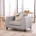 Chesterfield Futon Linnen 123 Zitbank Sofa Set