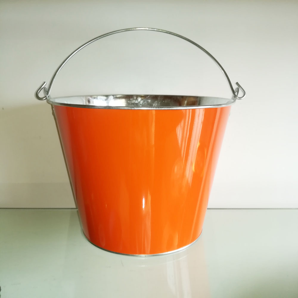 galvanized bucket