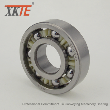 TW Polyamide 6.6 Cage Ball Bearing For Idler Roller