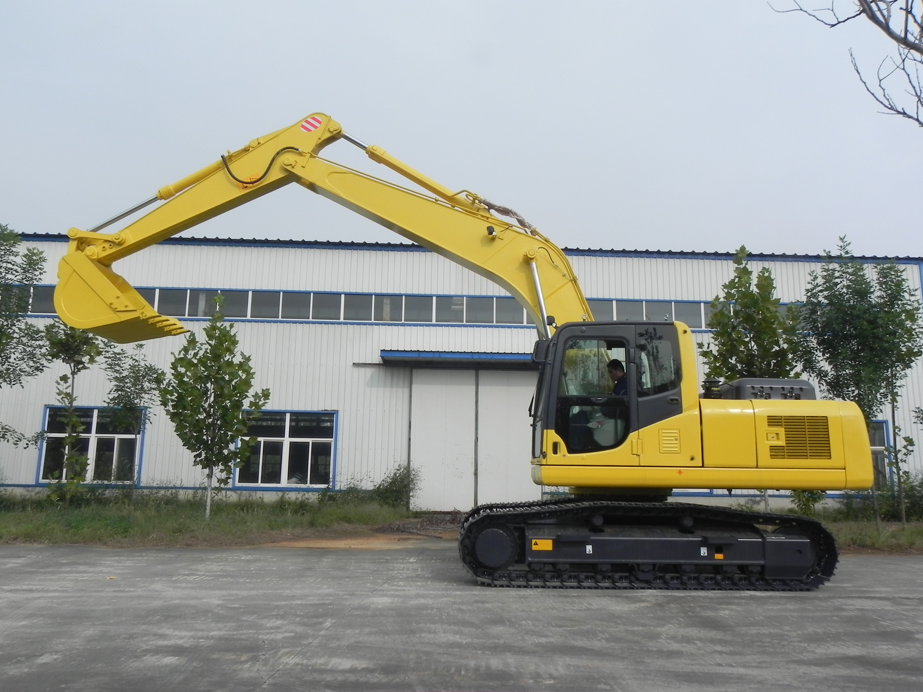 Crawler Excavator Earthmoving Machinery