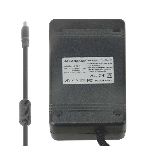 Caricabatterie per laptop con adattatore di alimentazione CA 19,5 V 12,3 A 240 W.