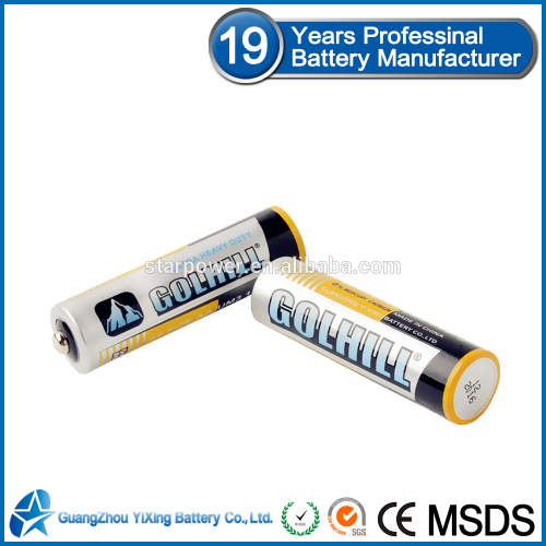 1.5v Size AA R6 batteries made in china