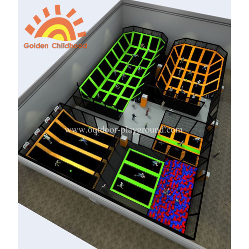 Max Kapalı Çok Fonksiyonlu Trambolin Parkı