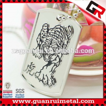 Design hot selling custom laser engraved dog tags