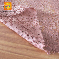 haut tissu africain de robe de tulle de dentelle de fleur 3d