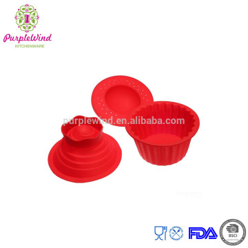 Food-grade big top cupcake silicone cupcake bake set