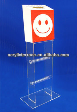 clear acrylic comment box acrylic stand