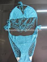 Missadola knitted one piece Crochet swimsuit