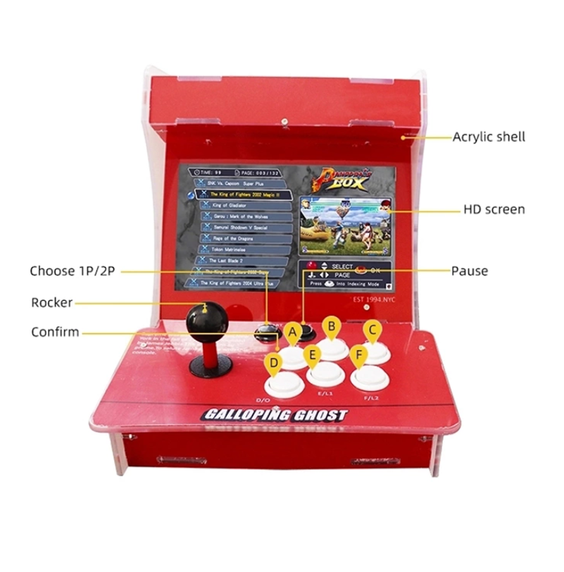 Box di gioco arcade per giocatore singolo