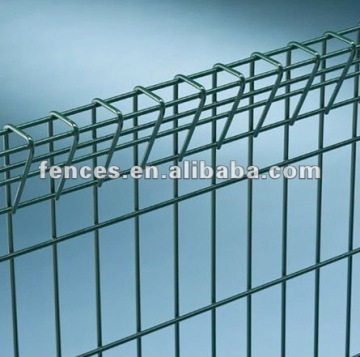 Rolled Top and Bottom Edge Welded Mesh Fence