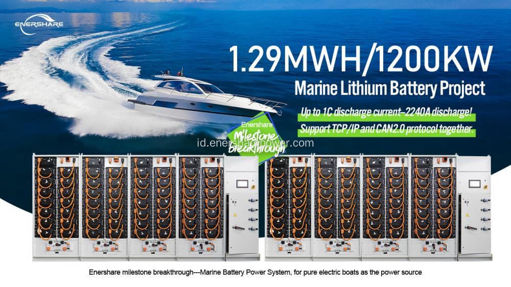 Sistem daya baterai 1MWH Marine