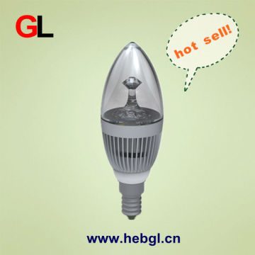 3w led candle bulb lighting