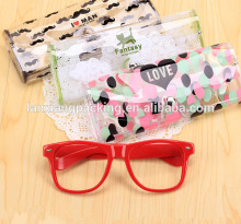 2015 New Style Fashion Designer PVC Glasses Case,Beautful Eye Glasses Case