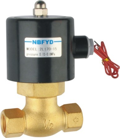 High quality 1/2'' gas pipeline ball valves natural gas regulator double coil solenoid valve